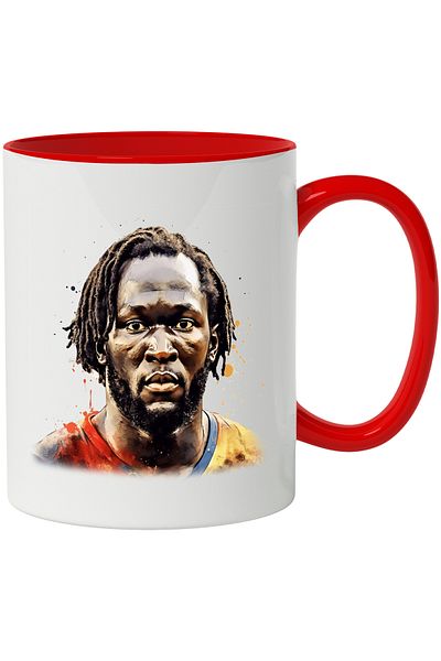 StoryGift Romania Mug With Julius Randle, Athlete, Celebrity, Player, Multicolor 330 ml, Ceramic, With ,STG