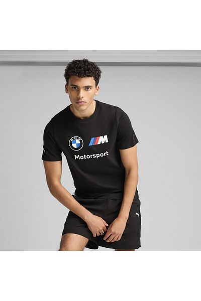 Puma Ανδρικό μπλουζάκι με λογότυπο BMW M Motorsport Essentials