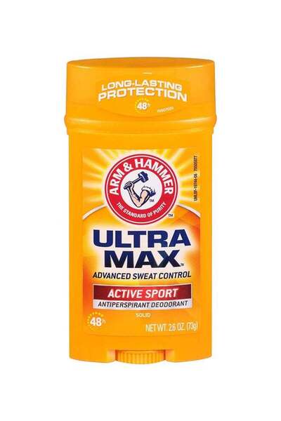 Arm&Hammer Arm & Hammer Ultra Max Active Sport Deodorant Solid Yellow 73g