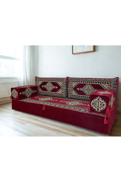 daireden 5 Parça | 20cm Yükseklik Şark Köşesi Seti | Yıkanabilir Kılıf | Süng...