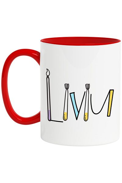 StoryGift Romania Mug With The Name Liviu, And Funny Message, Curious, Sociable, Galagio, 330ml, Ceramics, With,STG