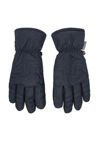 4F women's ski gloves 4FWAW24AFGLF144 gray
