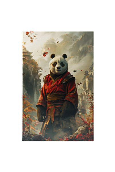 StoryGift Romania Tablou Canvas Eroul Ascuns Misterul Ursului Panda În Armură...