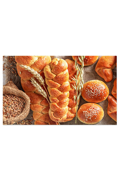 StoryGift Romania Tablou Canvas Paine Proaspata Si Gustoasa Cu Spice Si Grau ...