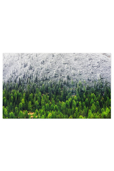 StoryGift Romania Tablou Canvas Panorama Montana In Alpii Dolomiti, Italia, Iarna, Calatorie, Peisaj 3135