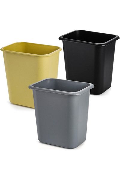 Yarlung Set of 3 waste bins 8 L, ‎ 25.4 x 17.78 x 26.42 cm, Yarlung