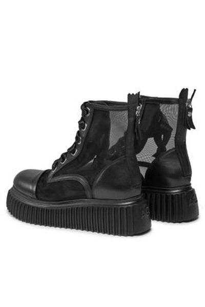 AGL ghete de damă până la gleznă D751563PGK negre