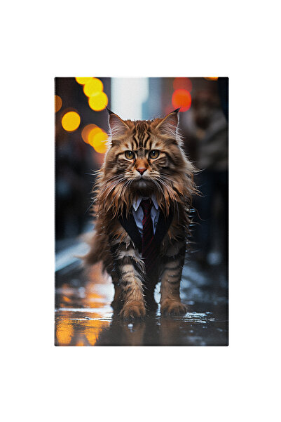 StoryGift Romania Tablou Canvas: Transformarea Felinei În Atracția Orașului U...