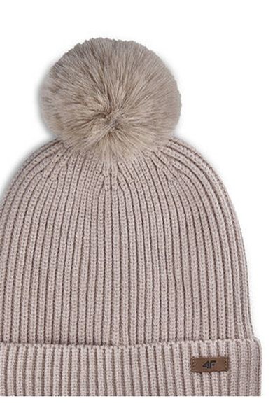 4F women's hat 4FWAW24ACAPF455 brown