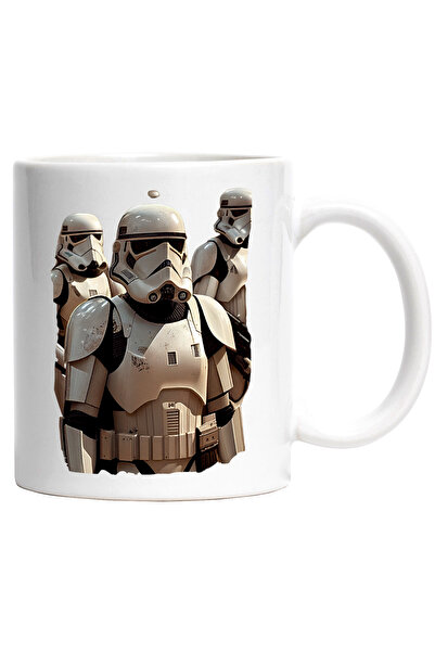 StoryGift Romania Cana Cu Stormtrooperi, Sci-Fi, Star Wars, Soldati, Iubitori...