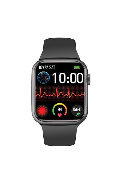 Promate Smartwatch XWatch-B19 - 1.9 inch Display - Supports Bluetooth 5.0 - Graphite