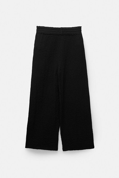 Pull & Bear Rustic trousers with elasticated waistband