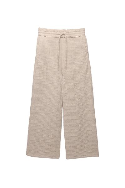 Pull & Bear Rustic trousers with elasticated waistband