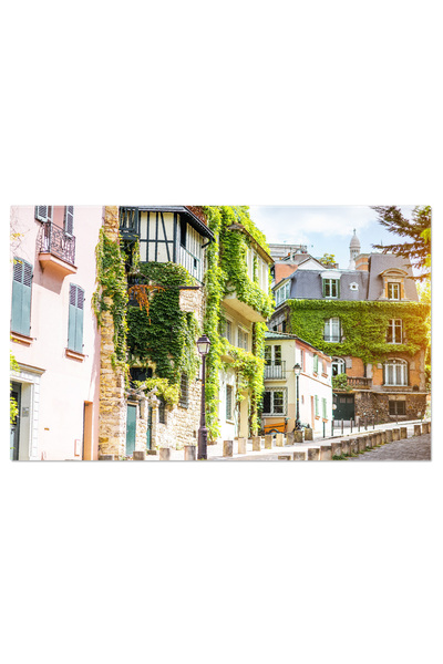 StoryGift Romania Tablou Canvas Stradute Inguste In Montmartre, Paris Franta, Montmartre, Strazi, Arhitectura, Pe