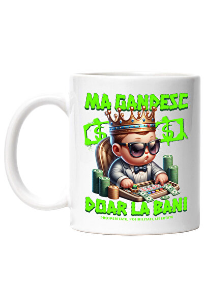 StoryGift Romania Cana Copil Rege in Costum la Cazino - Ma Gandesc doar la Ba...