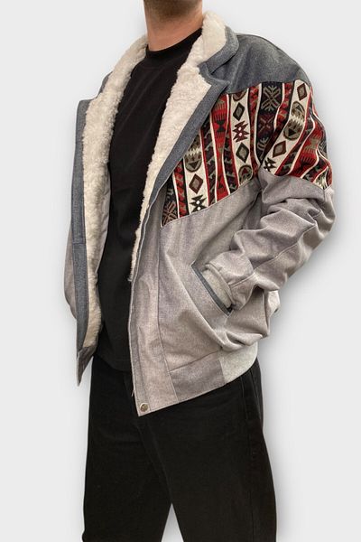 CANMODA (7391) 2XLarge размер Специално яке с винтидж шарки
