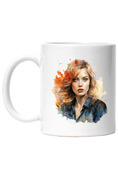 StoryGift Romania Cana Cu Margot Robbie, Actrita Celebra, Film, Hollywood, Multicolor 330 ml, Cera, Cu ,STG