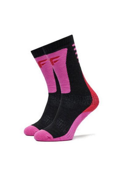 4F unisex ski socks 4FJWAW24UFSOF143 pink