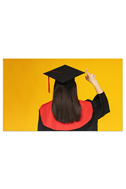 StoryGift Romania Tablou Canvas - Viata Universitara: Tanara Studenta Coreean...