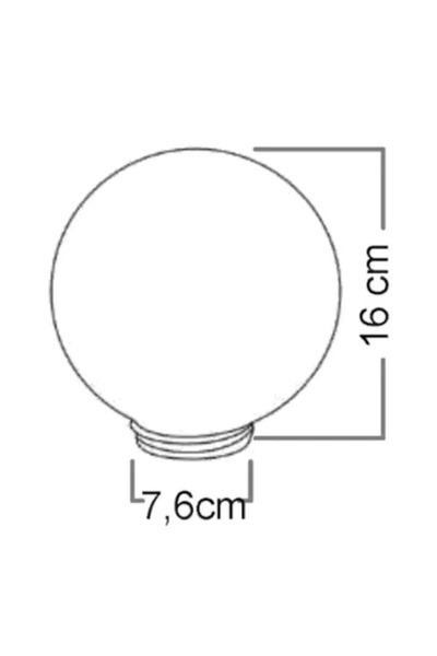 fullreyon Armatür Yedek Parçası, 15'lik PVC Glop, 15 Cm Çapında Küre, Eskiyen...