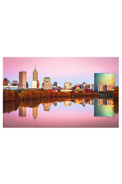 StoryGift Romania Tablou Canvas: Washington, Dc: Luminile Capitalei - Peisaj Urban La Apus