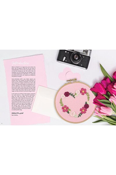 Tuva Yayıncılık Nakış Kitabı KİTABI "BLOSSOMING EMBROIDERY"
