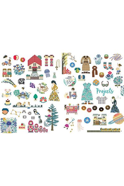Tuva Yayıncılık N.KİTABI "CROSS STITCH HAPPY DAYS"