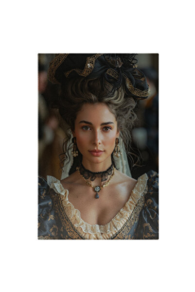 StoryGift Romania Tablou Canvas Modă Feminină Stil Victorian Împărătesc - Coa...