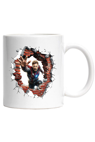 StoryGift Romania Cana Cu Thor, Avengers, Marvel, Supereroi, Zeu, Mitologie, Zid, Multicolor 330 m, Cu ,STG