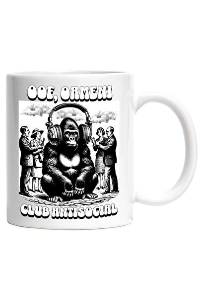 StoryGift Romania Cana Gorilla introvert. Oof, oameni. Club antisocial, 330ml...