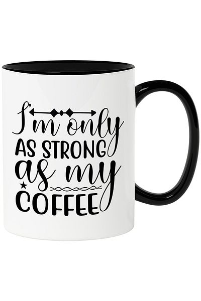 StoryGift Romania Mug for those who are as strong as their coffee - caffeine with Ma, Cu, STG