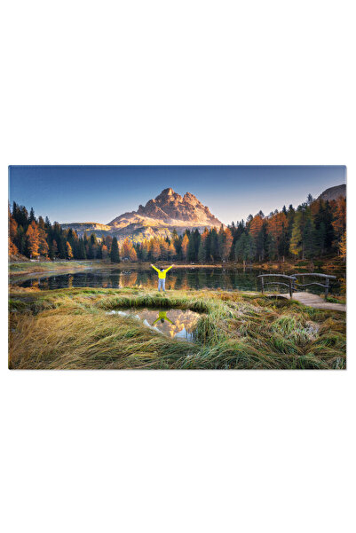 StoryGift Romania Tablou Canvas: Reflectii De Toamna La Antorno - Culmile Si ...