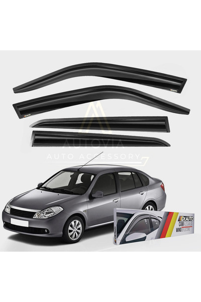 Genel Markalar Renault Symbol Clio 2008-2012 Cam Rüzgarlığı 4lü