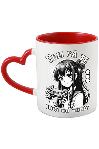 StoryGift Romania Cana fata stil anime jocuri video Vrei să te joci cu mine, ...