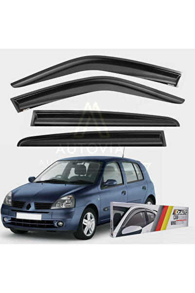 Autovia Runault Clio 2 1998-2008 Arası Sedan HB Cam Rüzgarlığı 4lü
