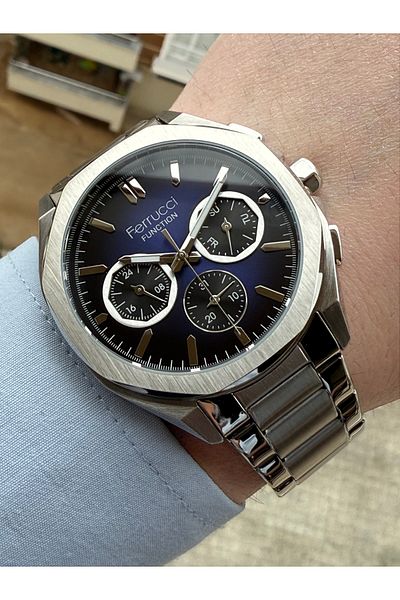 Ferrucci Men Wrist Watch with Indicators Active