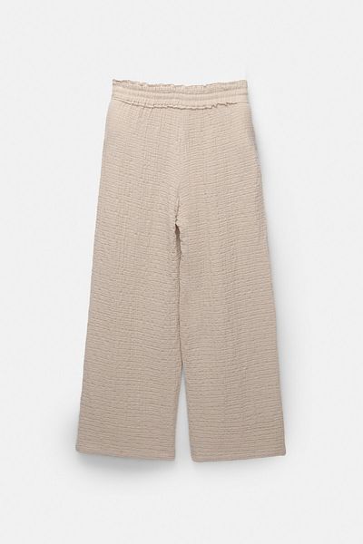 Pull & Bear Rustic trousers with elasticated waistband