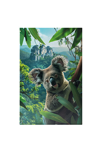 StoryGift Romania Tablou Canvas Ursul Coala În Libertate Sălbăticie În Păduri...