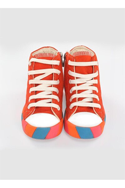 Casabony Canavar Turuncu Süet Erkek Çocuk Sneakers