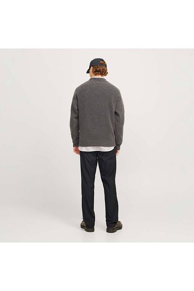 Jack & Jones Pantaloni negri pentru bărbați Stkane Edwin (12268303-B)