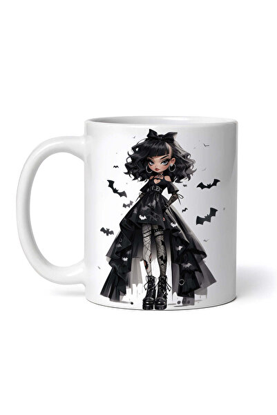 OEM Personalized white mug, Demon Doll Aryan, INOVATIX®. 330ml