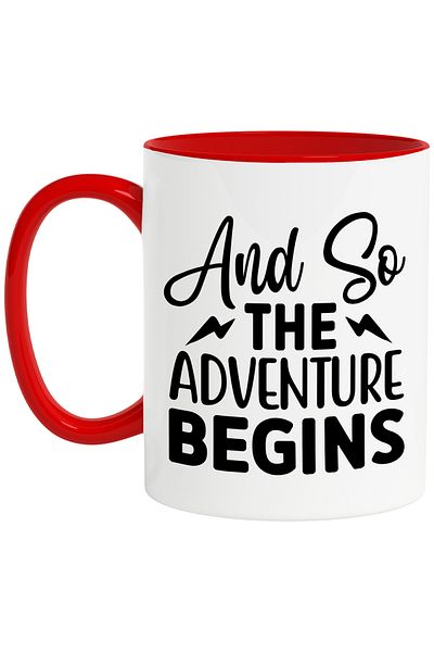 StoryGift Romania Mug for those who are impatient for the adventure to begin - message in English, With,STG