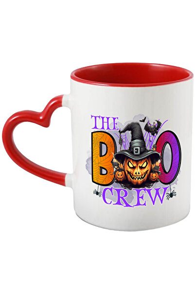 StoryGift Romania Cana cu dovleci decorati si lilieci cu mesajul "The boo cre...