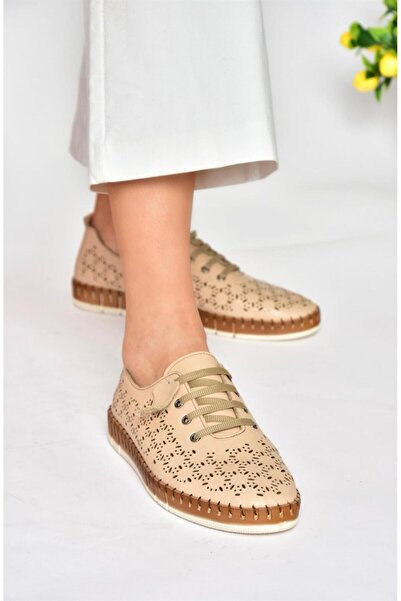 Fox Shoes P555004703 Жіночі повсякденні туфлі з натуральної шкіри на шнурівці