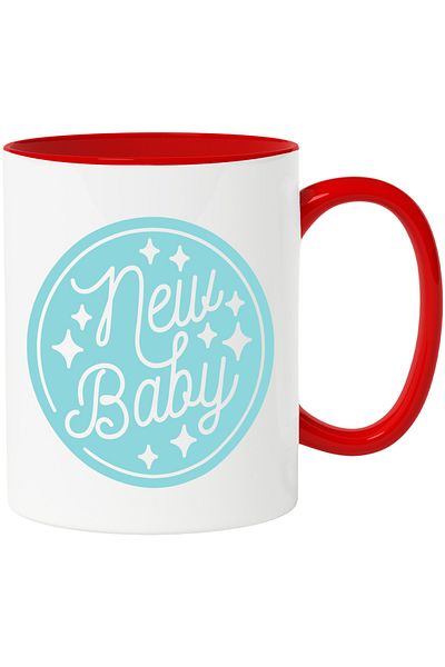 StoryGift Romania Mug With Text in English New Baby, Toddlers, Birth, Family, Baptism, Ceramic,, With, STG
