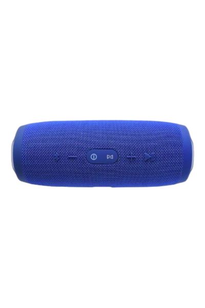 MACVI Macvi® Charge 3 Portable Wireless Bluetooth Speaker, 2x10W, USB, SD Card, PowerBank, 6000mAh, Blue