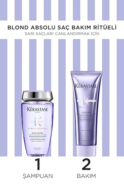 Kerastase Blond Absolu Blond Absolu Hair Strengthening Anti-Breakage Hair Care Set of 2