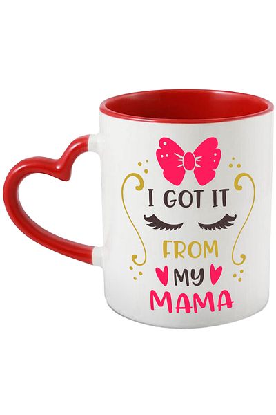 StoryGift Romania Mug for those who are proud of those qualities inherited from their mother - inimio, With,STG