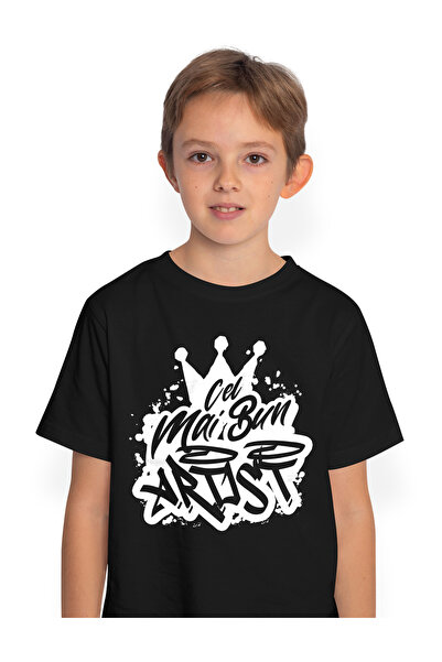 StoryGift Romania Tricou Copii Baieti Pentru Cel Mai Bun artist, Apreciere, C...