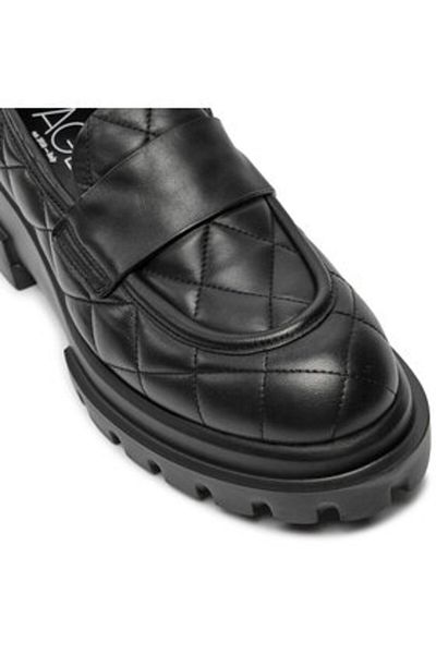 AGL women's loafers D756033PGKA0761013 black